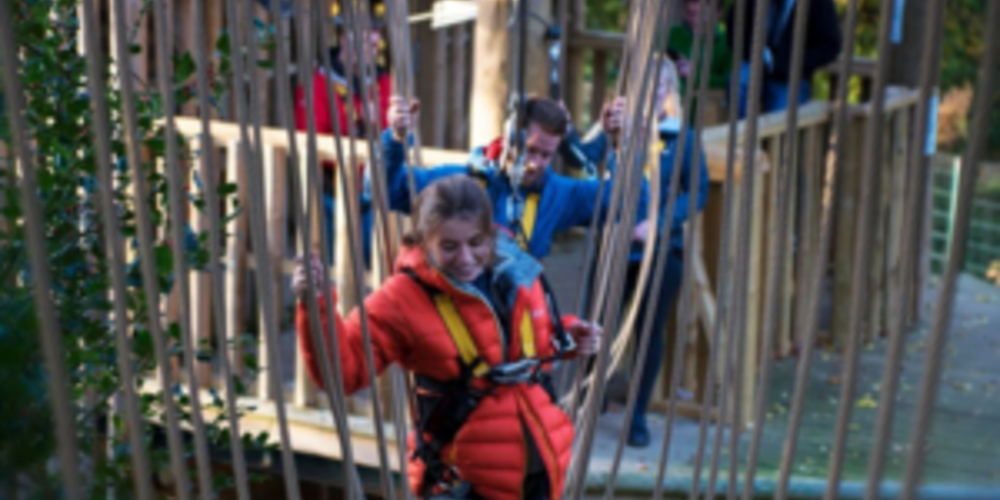 Outdoor ropes course