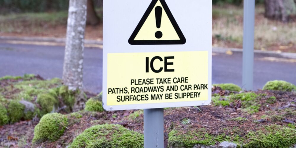 Slips and Trips – Icy conditions and winter weather