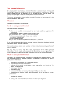 Cookies & Privacy Policy