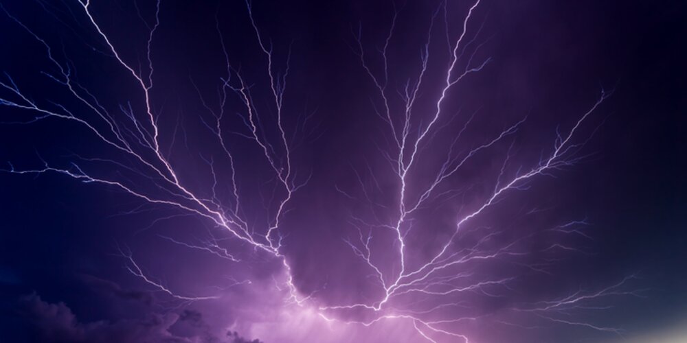 Lightning Strike Storm