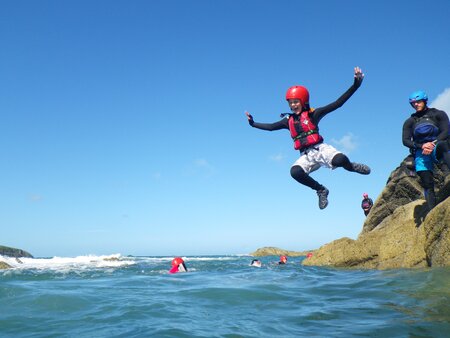 Family Coasteering Celtic Quest